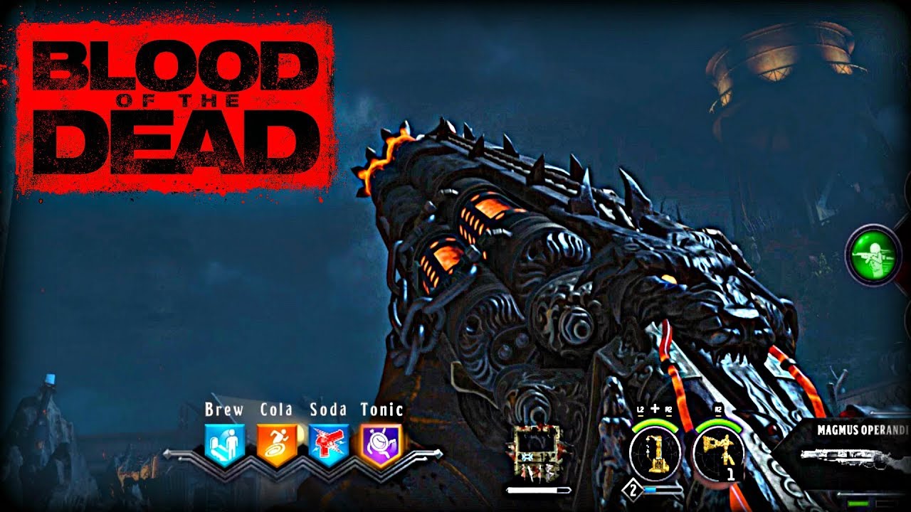 BLACK OPS 4 ROUND 90 & ACID/MAGMA GAT GAMEPLAY (Blood of The Dead