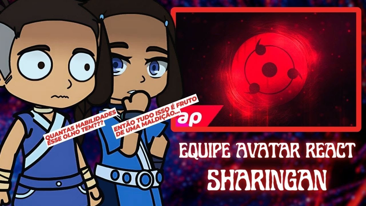 Equipe Avatar React a Rap do Sharingan - CUIDADO COM MEUS OLHOS! | (7MZ)