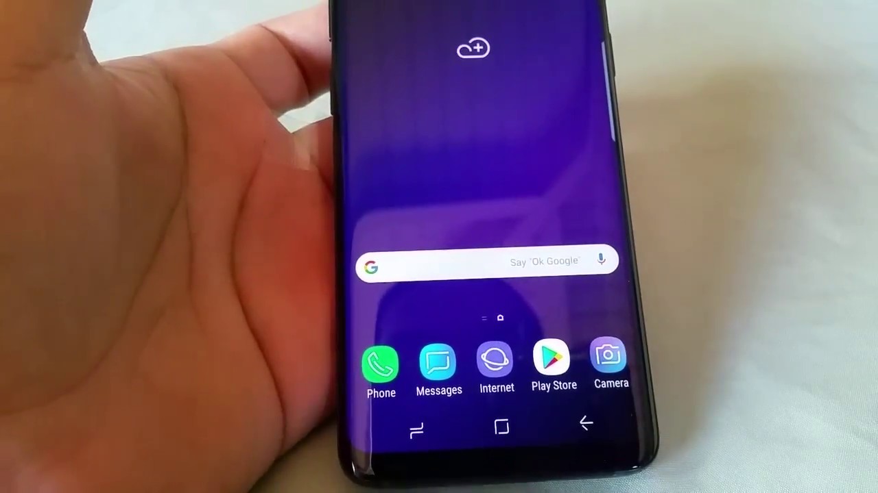 How To Change Size And Font Style Settings For Samsung Galaxy S9 Phone
