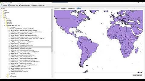 Uso del QGIS Browser (Explorador del QGIS)