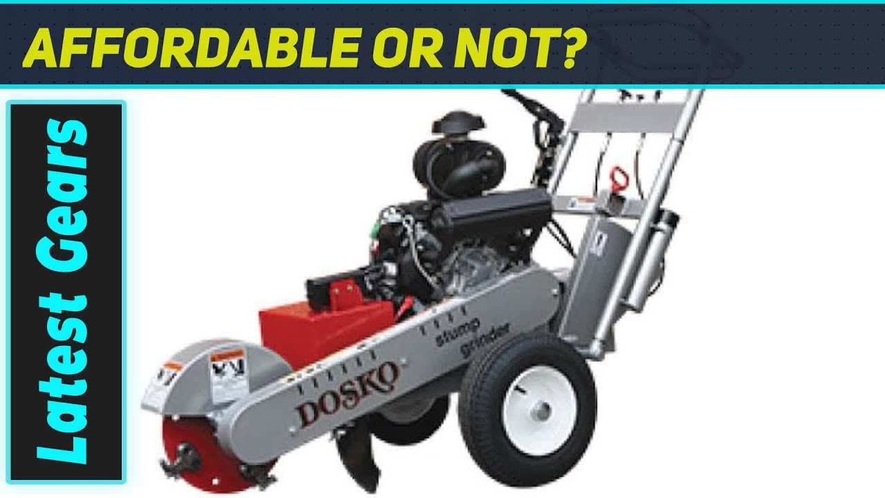 ヘアロペーシア Dosko 688cc Stump Grinder - BEST Electric Start?! 620-20HE - YouTube