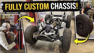 Building A CRAZY 3 Link/ 4 Link Toyota Chassis! (From Start To Finish)