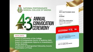 NPMCN 43RD CONVOCATION CEREMONY