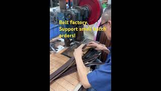 Belt factory, you'll welcome to visit and inspect #belt #beltmaking #leather #oemfactory #customized