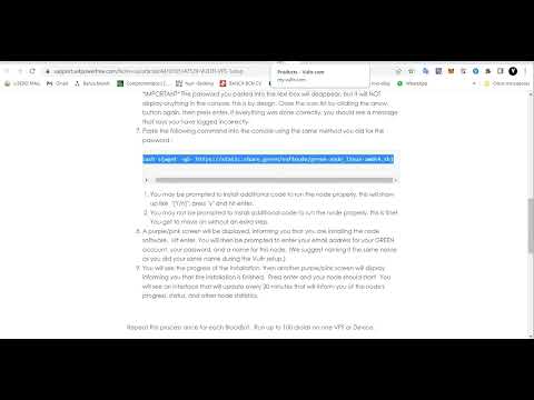 Installare la VPS VULTR x GREEN in 2 MINUTI, come configurare il NODO GREEN per vivere in automatico