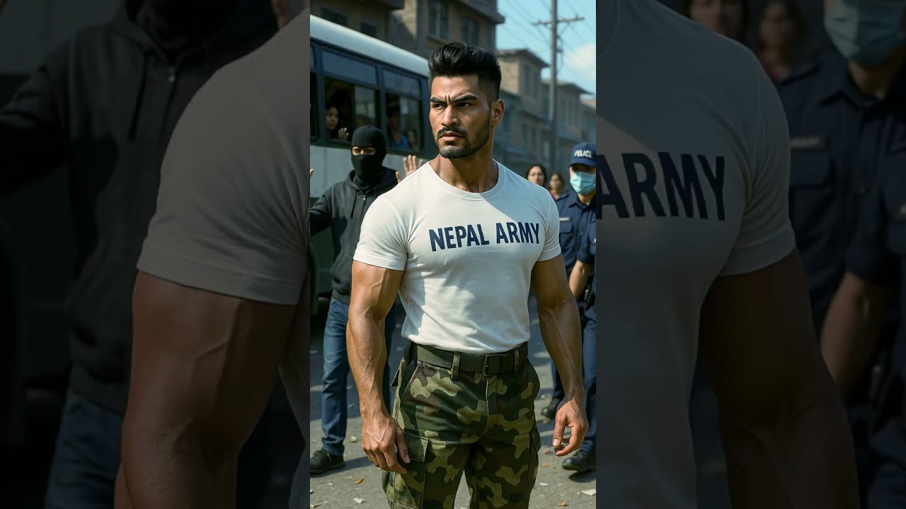 Nepali Army Hero Stops Bus Robbers | Epic Dashain Rescue