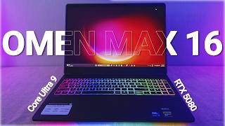 TODO Sobre la HP OMEN MAX 16 (RTX 5080 y CORE Ultra 9) || Review en Español