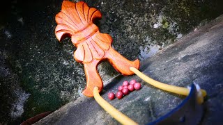 The Wooden Flower Slingshot Beautiful And Powerful