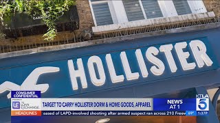 Clothing brand Hollister is expanding into home goods in new partnership with Target