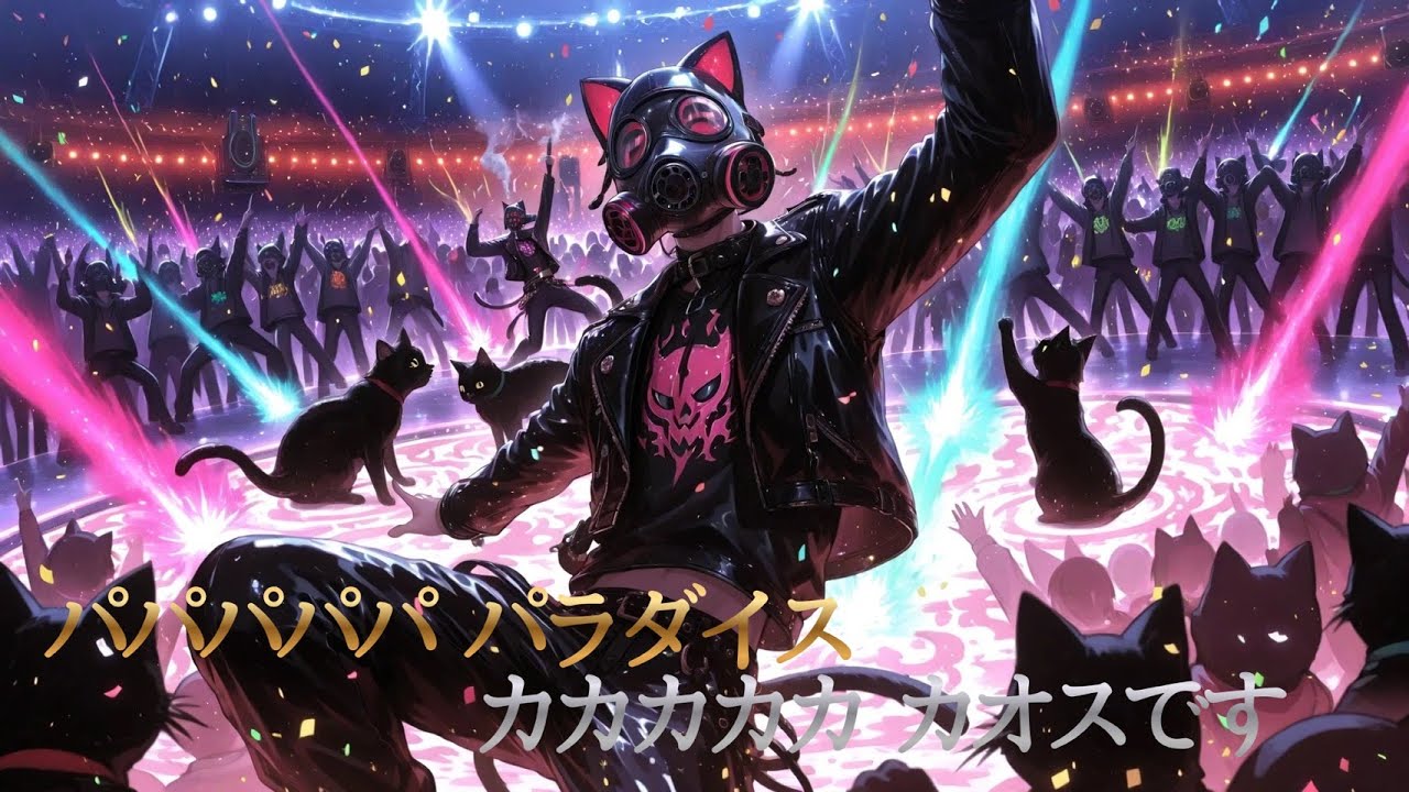 パパパパパ パラダイス カカカカカ カオスです【Suno AI】【オリジナル楽曲】 