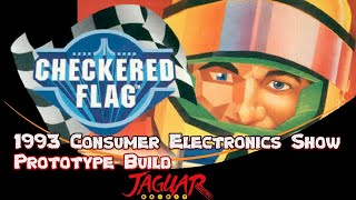 Famous Checkered Flag for the Atari Jaguar [Beta Version] - Demo Build for 1993 CES Show Wealth