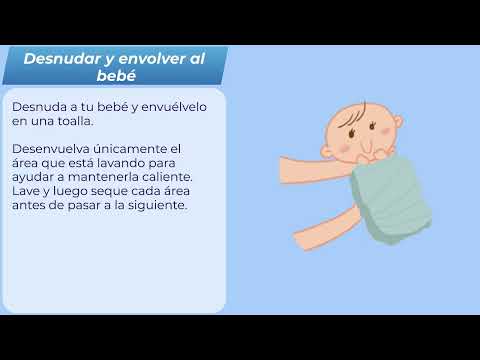 Newborn Bathing Sponge - Spanish