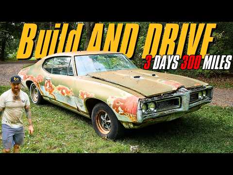 3 Days To Build My DREAM MUSCLE CAR And DRIVE IT HOME!