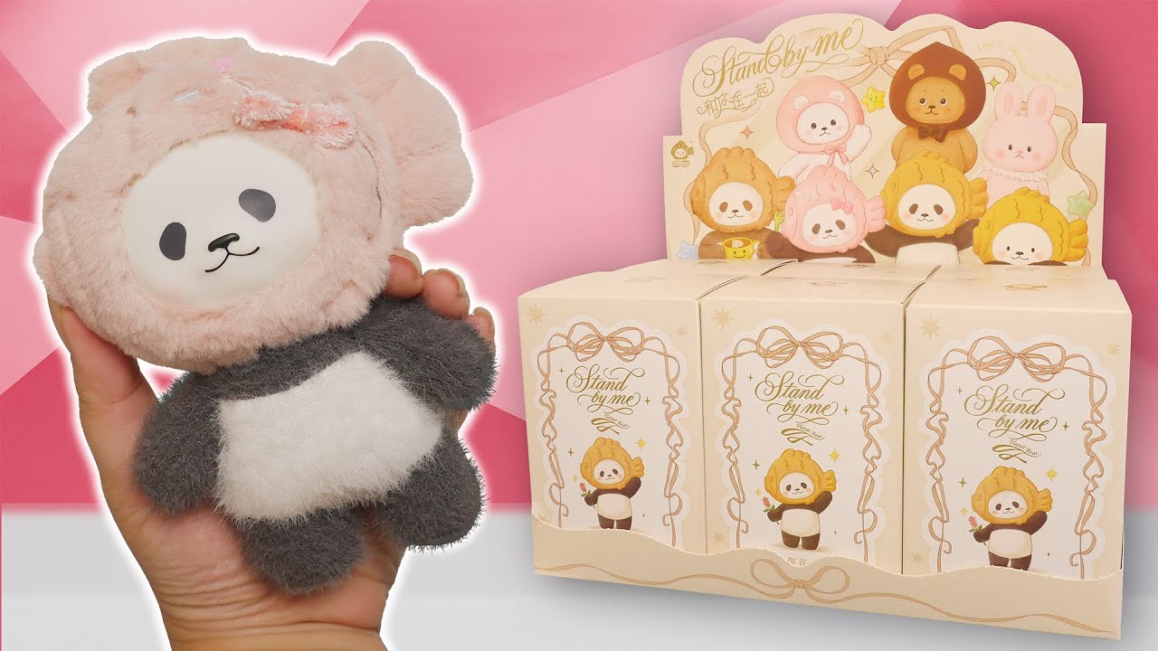 Planet Bear PanPan Stand By Me Plush Figure Blind Box FULL SET