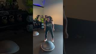 On Off Squats Bosu
