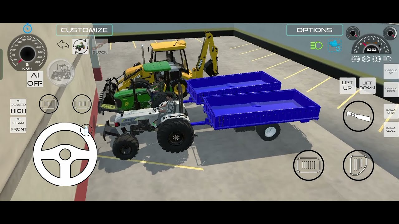 JCB 5cx fully loading sand video//John Deere: Eicher: Swaraj 