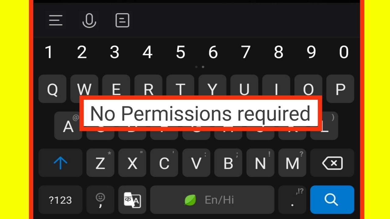 No Permission To Enable Voice Typing Gboard How To Fix No Permission Enable To Enable Voice Typing Gboard Problem