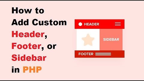 How to Add Custome Header, Footer, or Sidebar in PHP| Personal Portfolio Website | Core PHP in Hindi