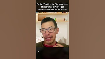 #Designthinking for #startups. #userresearch as a pivot tool. #experiencedesignshoptalk