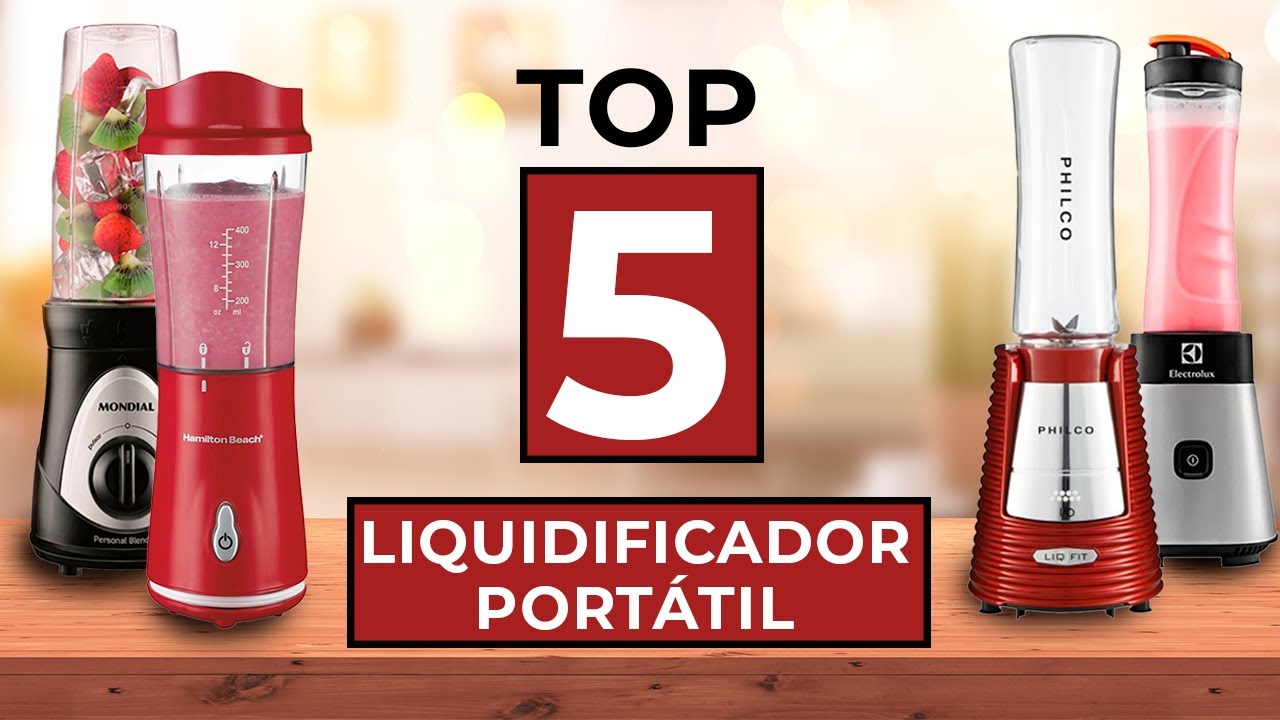 Qual o MELHOR Mini Liquidificador Portátil? Comparamos os 5 MAIS ...
