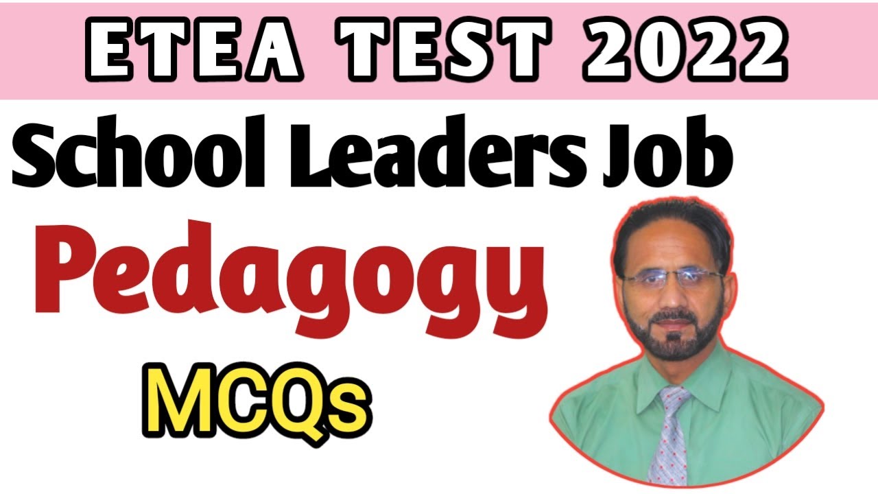 School Leader Test | Pedagogy For School Leader | english with ikram