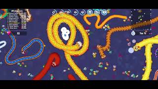 WORMS zone.io ll snake game ll biggest snake Game ll worms gamer #gaming #games screenshot 2