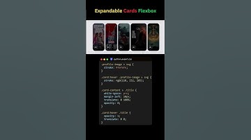 Expandable Cards Flexbox: Netflix‑Style Hover Animation #coding #programming #flexbox #uiux #cards