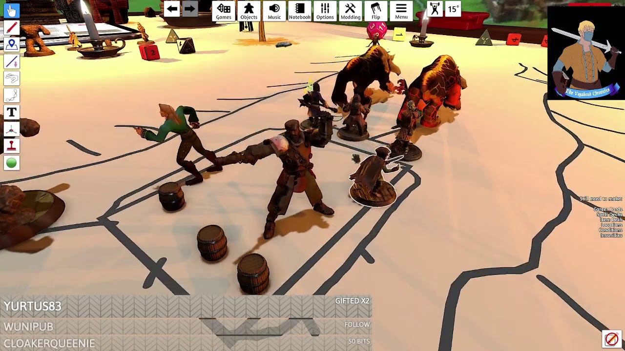 Vagabond Chronicles Jounrey's End Chapter 17 3rd Jan 2021 8pm GMT/ 12pm PST