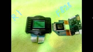 Sony Cybershot DSC F828(CCD) & Sony DSC-R1 (CMOS)