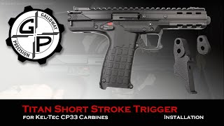 Titan Short Stroke Trigger for the Kel-Tec CP-33 Series of Pistols