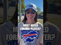 Which former player do Buffalo Bills fans HATE most??? #bills #patriots #nfl #shorts