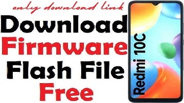 Xiaomi Redmi 10C (Fog) Flash File Firmware Free Download