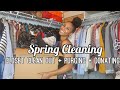 SPRING CLEANING | CLOSET PURGING + DONATING CLOTHES