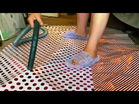 #vacuuming GIFT WRAP RUG #vacuumcleaner #vlog #asmr #asmrvacuum #asmrsounds