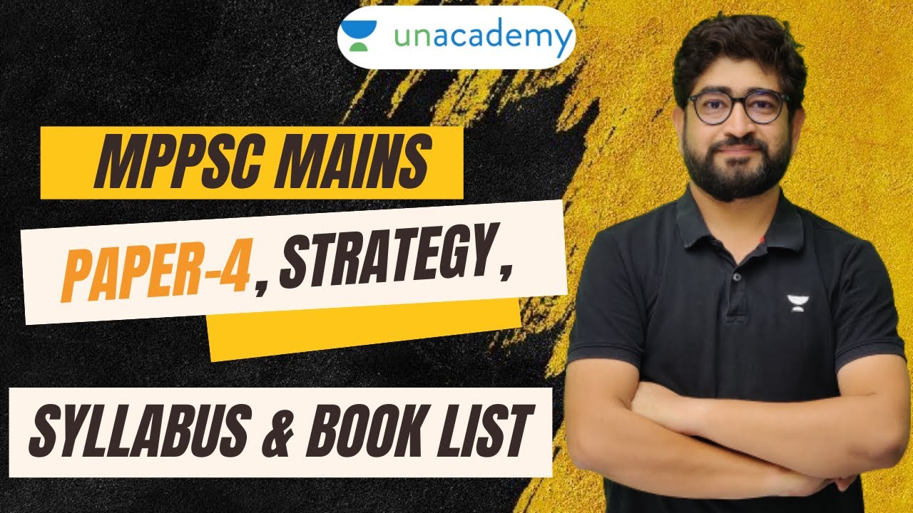 MPPSC Mains 2021 | MPPSC Mains Strategy, Syllabus and Book List for Paper 4 | Pavan Sir