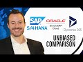 Comparison of SAP S/4HANA vs Oracle ERP Cloud vs Microsoft Dynamics 365