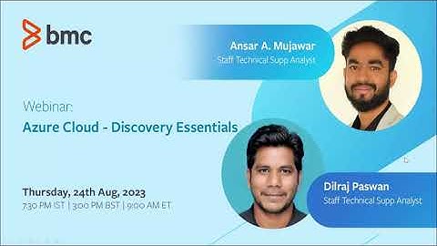 Webinar: BMC Discovery - Azure Cloud Discovery Essentials Final