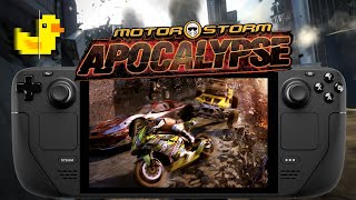MotorStorm: Apocalypse (RPCS3) PS3 Emulation With Lossless Scaling Frame Generation on SteamOS
