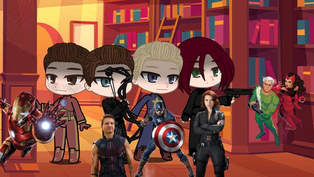 The Avengers react to WandaNat||🇺🇲🇪🇦||bad audio||