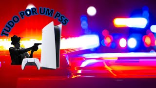 Armed individuals subdue victim and steal PS5.