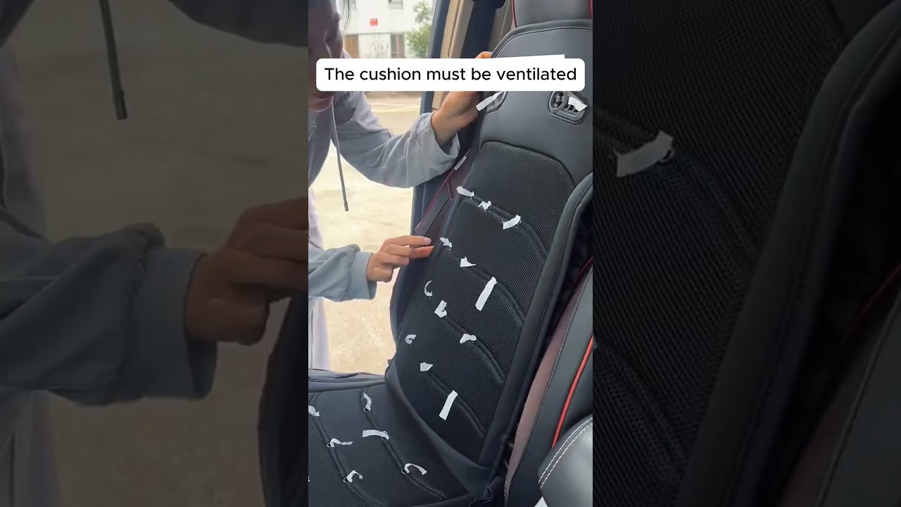 Upgrade your car comfort with this ventilation cushion 
