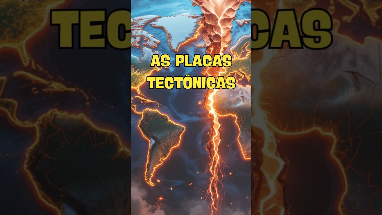 Placas tectônicas: o que são e por que fazem os continentes se moverem? #shorts