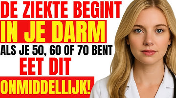 Het geheim van een lang leven begint in je darmen! Zo reinig je je darmen na je 50e