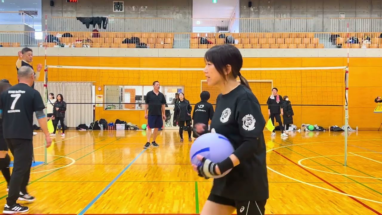 【新潟五泉市大会】予選🆚ブラックストーン②2026.3.8 in新潟県五泉市村松体育館【シニアB部門】🏐『ソフトバレー』 