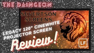 Severtson Screens Legacy 120" CineWhite Projector Screen Review