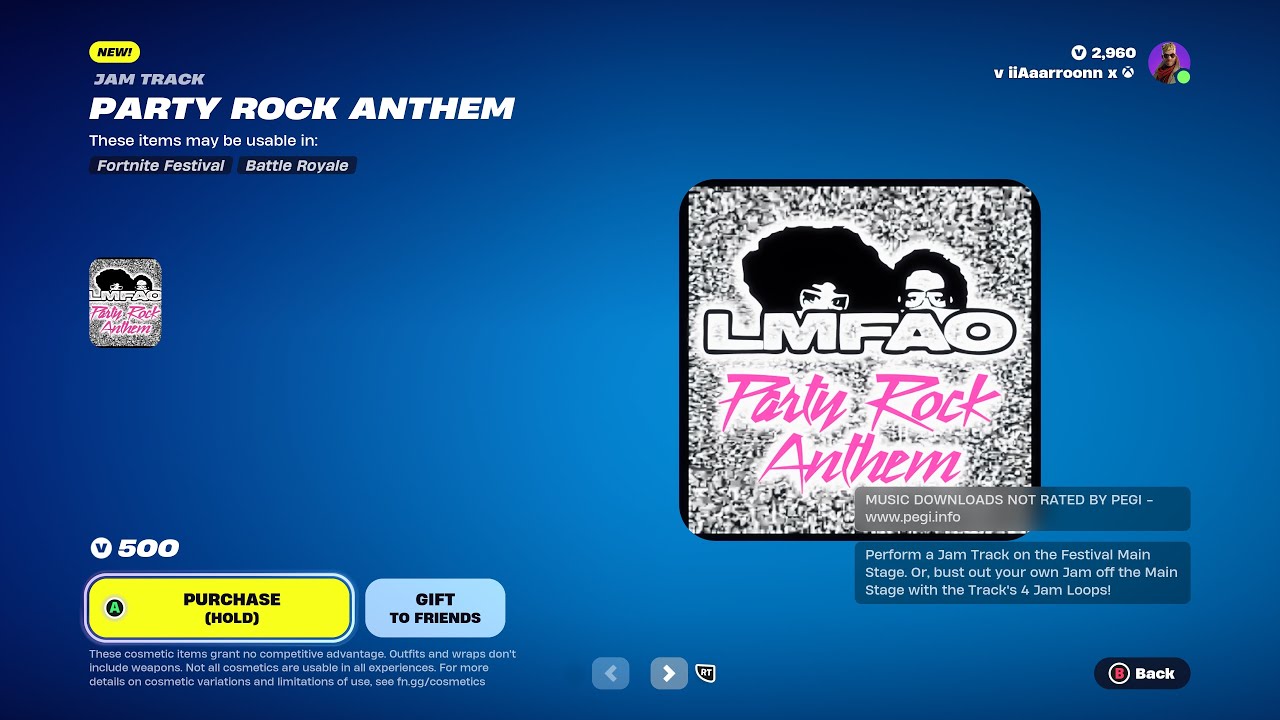 Fortnite Item Shop, December 10th 2023 *NEW* LMFAO PARTY ROCK