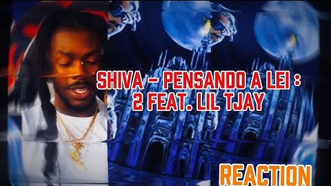 Shiva FT Lil Tjay Pensando a lei  AMERICAN REACTION VIDEO
