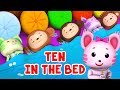 Ten In The Bed | Nursery Rhymes & Babies Song For Children | Kids Rhyme