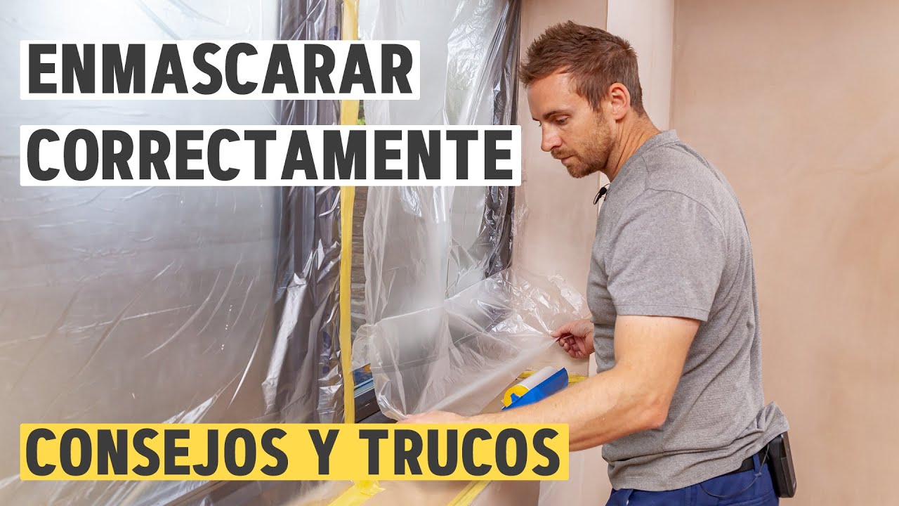 Enmascarar correctamente: así se consigue un pintado y barnizado perfectos | WAGNER