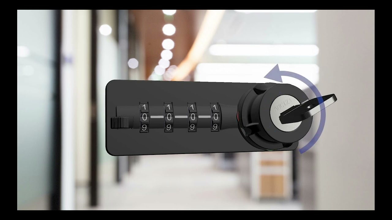 VERTO DIAL LOCK PRIVATE (left) Emergency opening with code reset